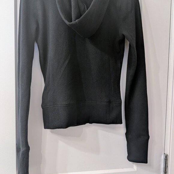 Gilly Hicks Waffle Zip-Up Hoodie Medium - Picture 6 of 7